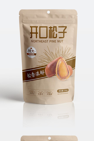 松子零食包装设计