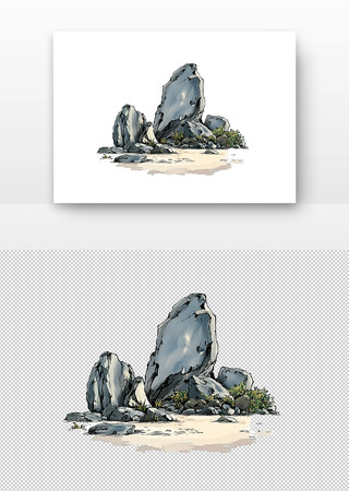 巨石岩石山峰 巨石岩石山峰