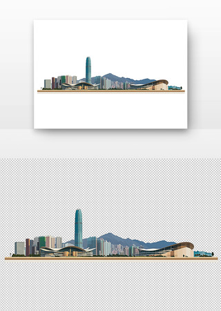 城市高楼地标建筑 城市高楼地标建筑