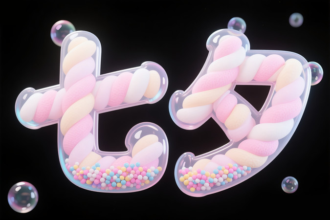 七夕艺术字情人节艺术字 七夕艺术字情人节艺术字