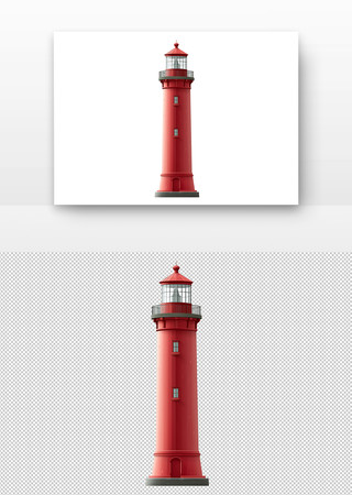 红色的灯塔 红色的灯塔
