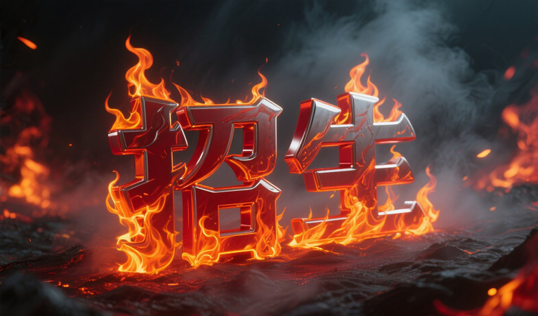 招生艺术字 招生艺术字