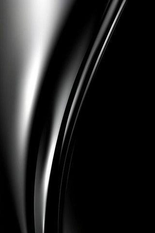 黑银渐变抽象曲线背景图 黑银渐变抽象曲线背景图