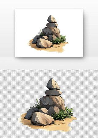 石头堆叠 石头堆叠