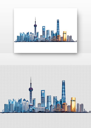 上海外滩建筑剪影