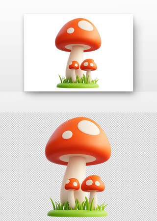 鲜艳的蘑菇 鲜艳的蘑菇