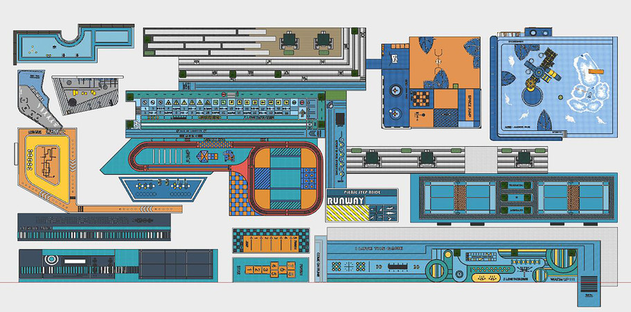 消防登高SU模型 消防登高SU模型