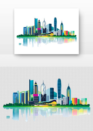 城市高楼天际线 城市高楼天际线