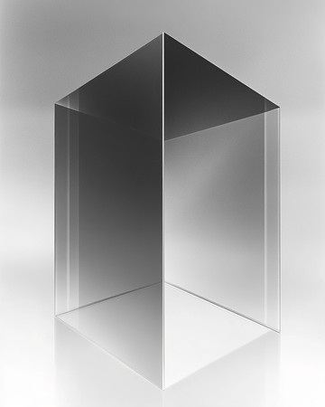 透明立方体玻璃展示架 透明立方体玻璃展示架