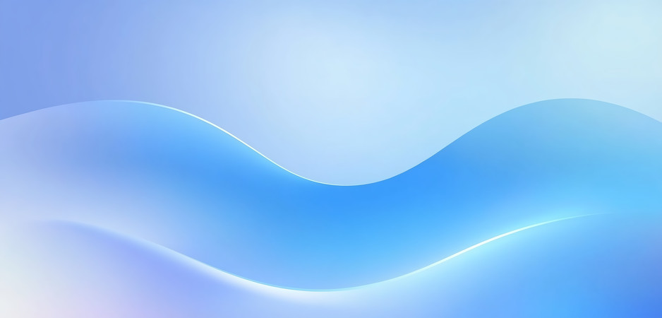 蓝色渐变波浪背景图 蓝色渐变波浪背景图
