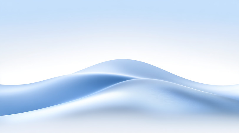 蓝色渐变的波浪形背景图 蓝色渐变的波浪形背景图
