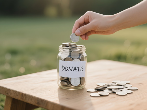 公益捐款主题的画面 公益捐款主题的画面