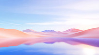 λ÷ɳˮ浹Ӱ