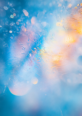 梦幻蓝调光影下的朦胧世界 梦幻蓝调光影下的朦胧世界