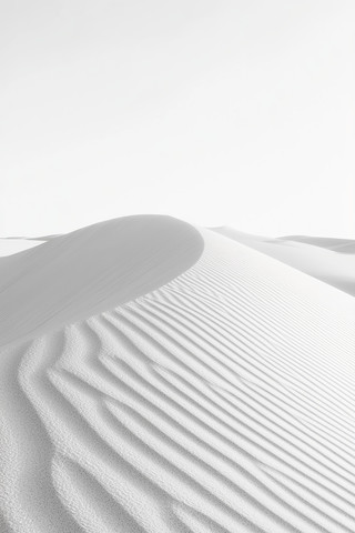 沙漠沙丘的纹理与光影 沙漠沙丘的纹理与光影