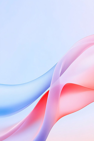 渐变色彩的流动曲线壁纸 渐变色彩的流动曲线壁纸