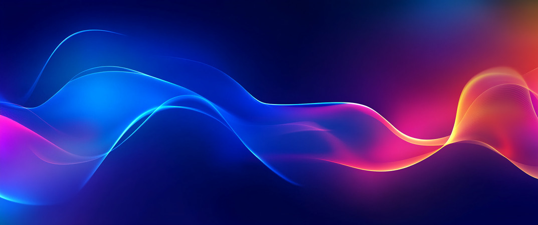 渐变色彩的流动线条背景 渐变色彩的流动线条背景