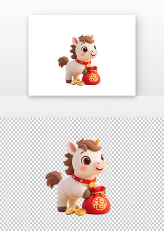 福袋小马贺岁 福袋小马贺岁