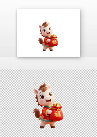 福袋小马贺新春 福袋小马贺新春