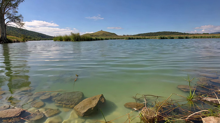湖泊自然风光近景 湖泊自然风光近景
