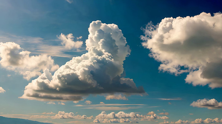 蓝天白云自然风光素材 蓝天白云自然风光素材