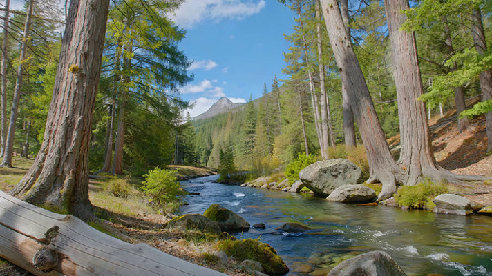 森林河流自然风光素材 森林河流自然风光素材