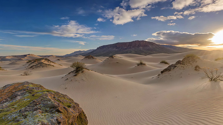 沙漠沙丘自然风光 沙漠沙丘自然风光