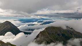 高山云海自然景观