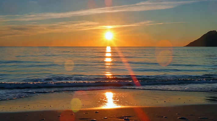 海边日落海景 海边日落海景