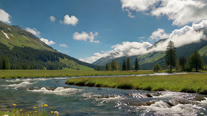 ɽ�����ɭ����Ȼ���