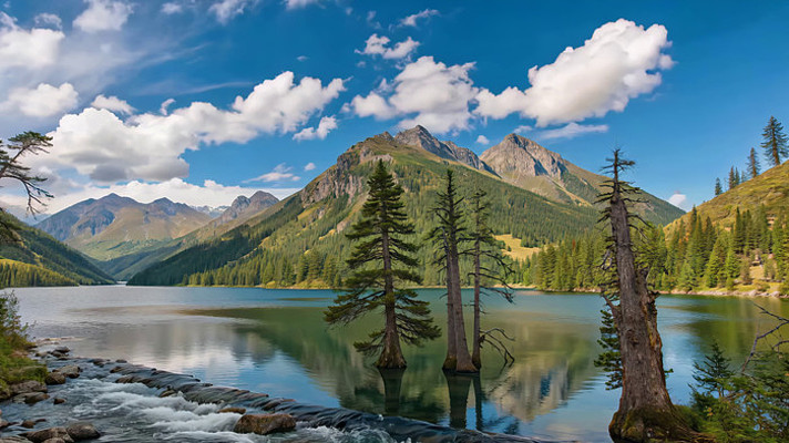 ɽˮ������Ȼ���