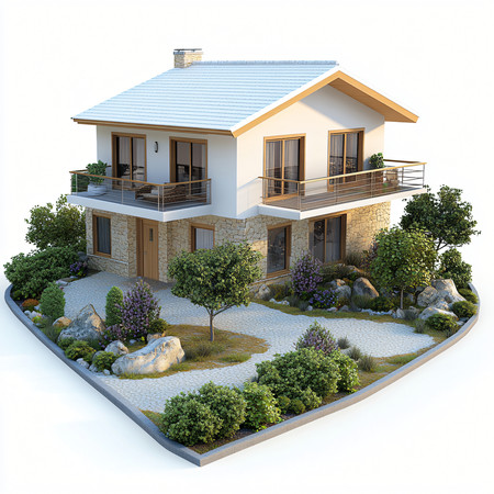 传统别墅建筑 传统别墅建筑