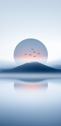 Բ·ɽˮ浹Ӱľ׻