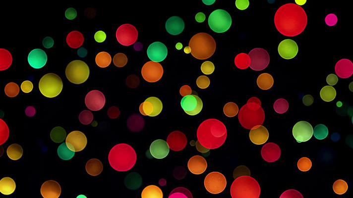 彩色光斑粒子背景素材 彩色光斑粒子背景素材