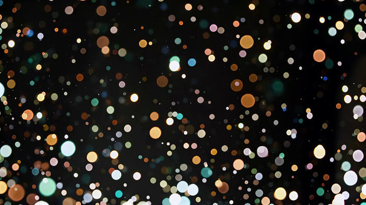 彩色粒子光斑背景素材 彩色粒子光斑背景素材