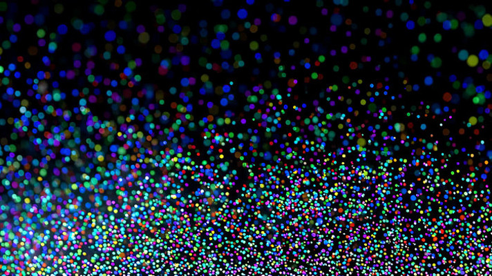 彩色粒子光效闪烁背景素材 彩色粒子光效闪烁背景素材