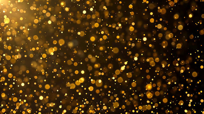 金色粒子背景特效素材 金色粒子背景特效素材