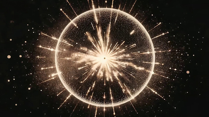 金色粒子光效球体特效素材 金色粒子光效球体特效素材