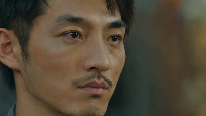 男子面部特写 男子面部特写