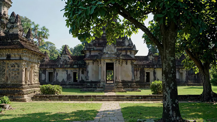古老寺庙建筑景观 古老寺庙建筑景观