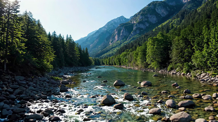 ɽ�����ɭ����Ȼ���