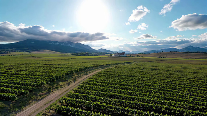 田野风光航拍全景 田野风光航拍全景