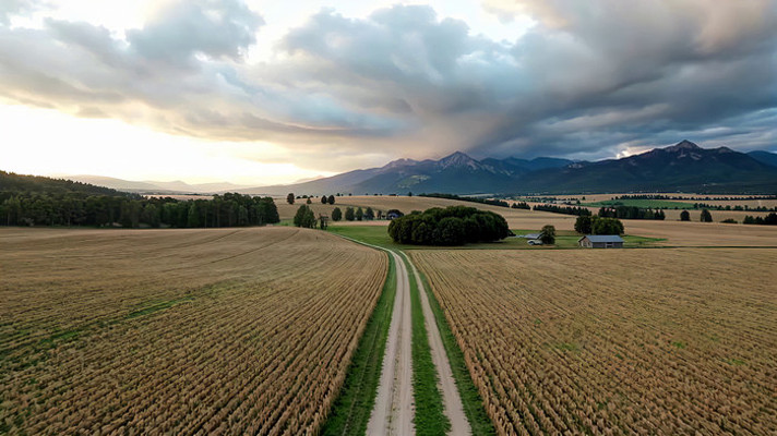 田野风光航拍全景 田野风光航拍全景