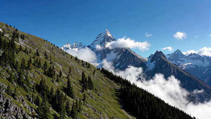 ѩɽɭ����Ȼ���ȫ��