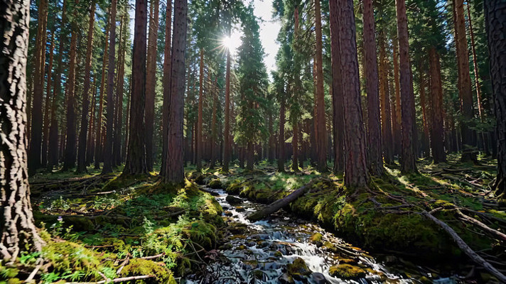 ������ҫ�µ�ɭ��Ϫ������