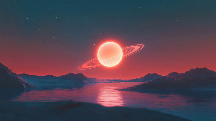 超现实宇宙星空奇幻景观