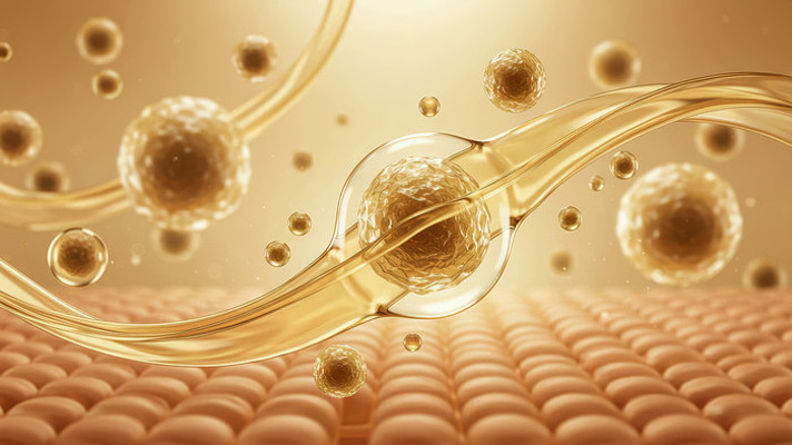 美容护肤细胞精华动态画面