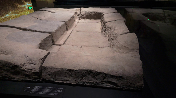 杭州临平玉架山博物馆展出的文物 杭州临平玉架山博物馆展出的文物