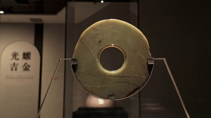 杭州临平玉架山博物馆展出文物 杭州临平玉架山博物馆展出文物