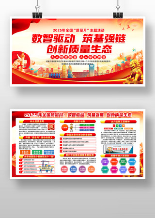 2025年全国质量月展板 2025年全国质量月展板